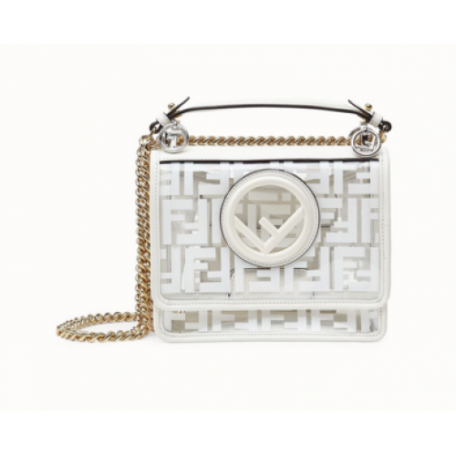 Fendi KAN IF SMALLPU táska 8BT286A7T fehér
