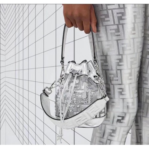 Fendi Nyomtatott PVC Mini Táska 8BS0