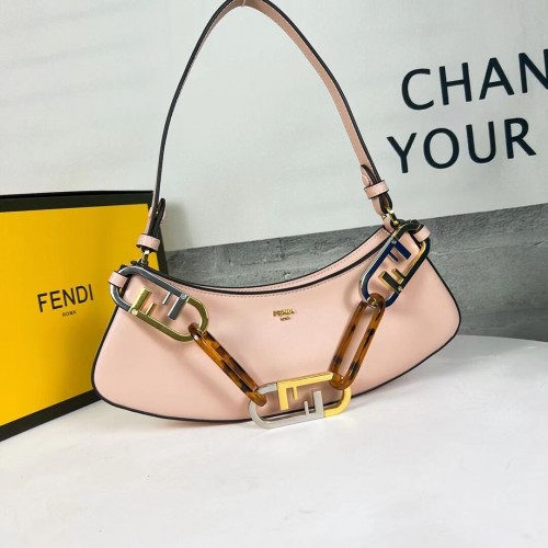Fendi O Lock Swing Mint bőrtok 8BS068A világos rózsaszín