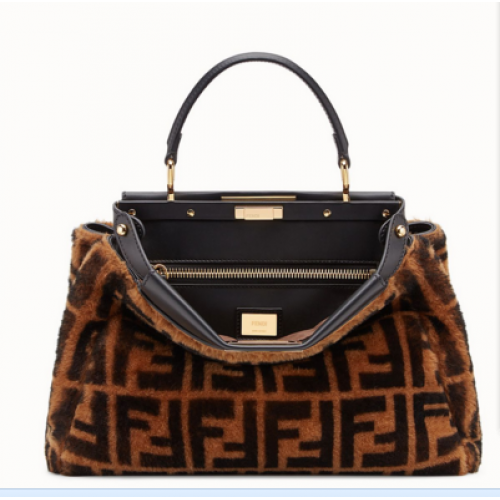 Fendi PEEKABOO REGULAR 8BN290A Barna