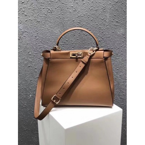 Fendi PEEKABOO táska 3559 barna