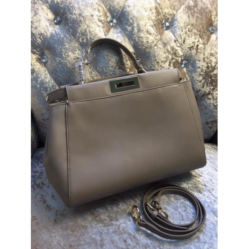 Fendi Peekaboo Táska Borjúbőr 30340 Szürke