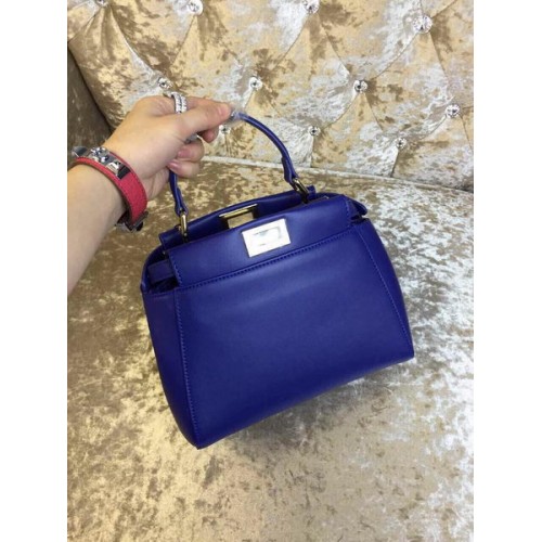 Fendi mini Peekaboo táska borjúbőr 30320 királykék
