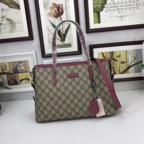 Gucci GG Supreme Vászon Táska 353440 Rózsaszín