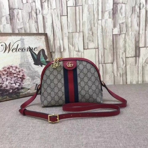 Gucci Ophidia Kis Válltáska 499621 Piros