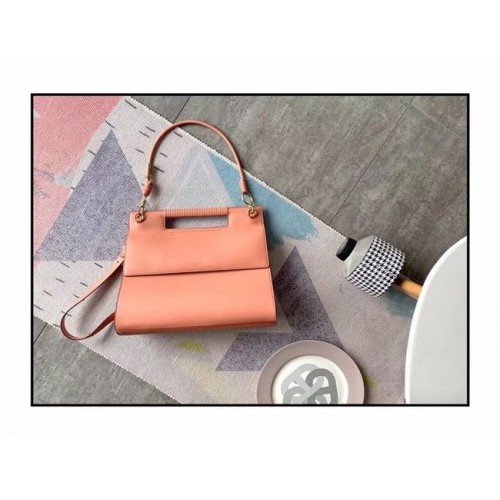 GIVENCHY Whip nagy bőr válltáska 37101 rózsaszín