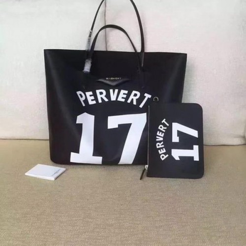 Givenchy Nyomtatott Nagy Bevásárlótáska G6598A Fekete
