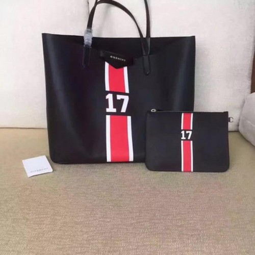 Givenchy Nyomtatott Nagy Bevásárlótáska G6598B Fekete