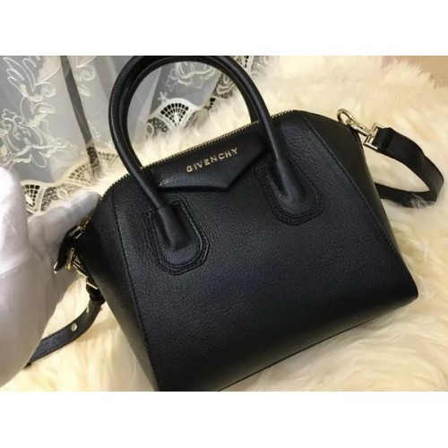 Givenchy mini Antigona Táska Kecskebőr G1900 Fekete