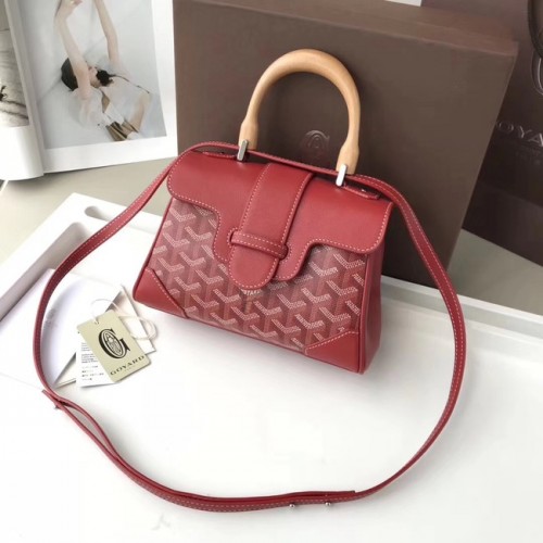 Goyard borjúbőr mini táska 9955 piros