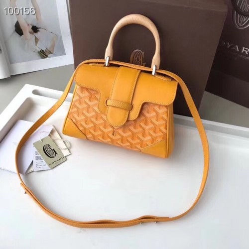 Goyard borjúbőr mini táska 9955 sárga
