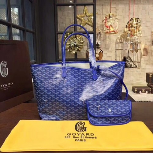 Goyard Y Doodling borjúbőr táska 36987 kék