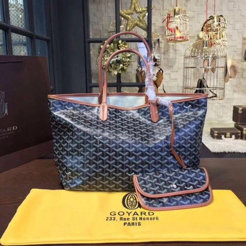 Goyard Y Doodling borjúbőr táska 36987 sötétkék
