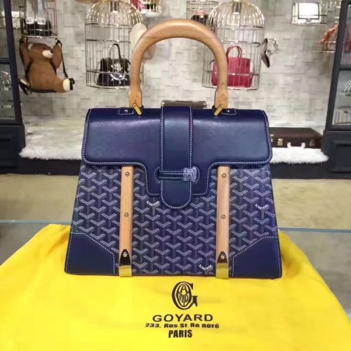 Goyard Y Doodling borjúbőr táska 9956 kék