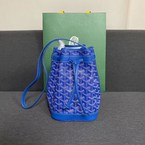 Goyard petit flot húzózsinóros táska G6959 kék
