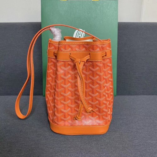 Goyard petit flot húzózsinóros táska G6959 narancs