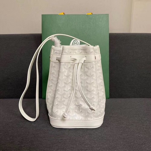 Goyard petit flot húzózsinóros táska G6959 fehér