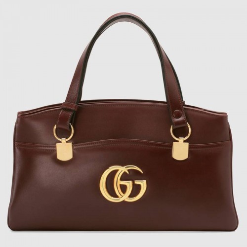 Gucci Arli nagy felső fogantyús táska 550130 Burgundia