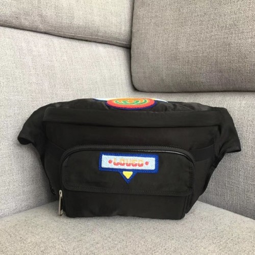 Gucci övtáska Gucci 80-as évekbeli folttal 536842 fekete