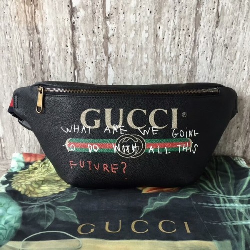 Gucci borjúbőr táska 493869 fekete