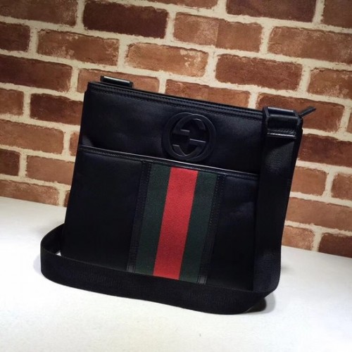 Gucci vászon Messenger táska 181067 fekete