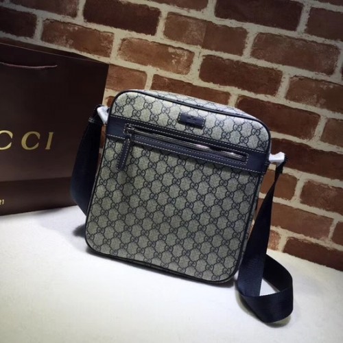 Gucci Courrier GG Supreme Messenger Táska 401448 Kék