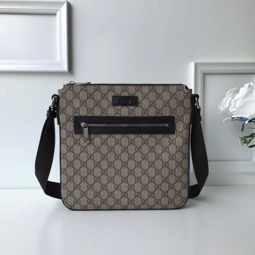Gucci Courrier puha GG Supreme messenger táska 406408 barna
