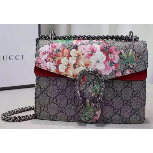 Gucci Dionysus Blooms mini válltáska 421970 Piros