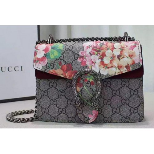 Gucci Dionysus Blooms mini válltáska 421970 Rózsaszín