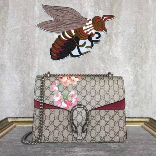 Gucci Dionysus GG Vászon Válltáska 403348 Borszínű