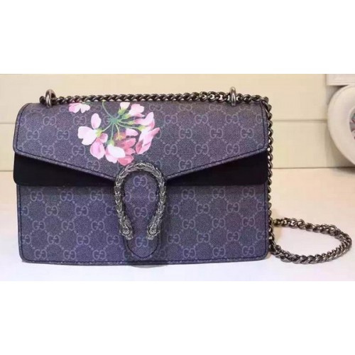 Gucci Dionysus GG Supreme Válltáska 400249 Kék