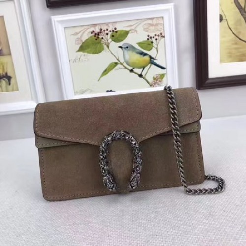 Gucci Dionysus Bársony Szuper Mini Táska 476432 Sárgabarack