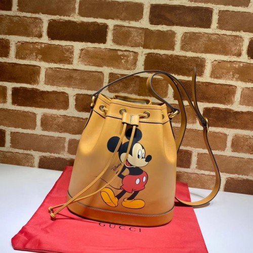 Gucci Disney x Mickey Mouse Kis Vödör Táska 602692 Barna
