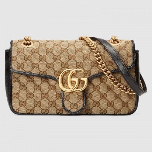Gucci GG Marmont kis válltáska 443497 fekete