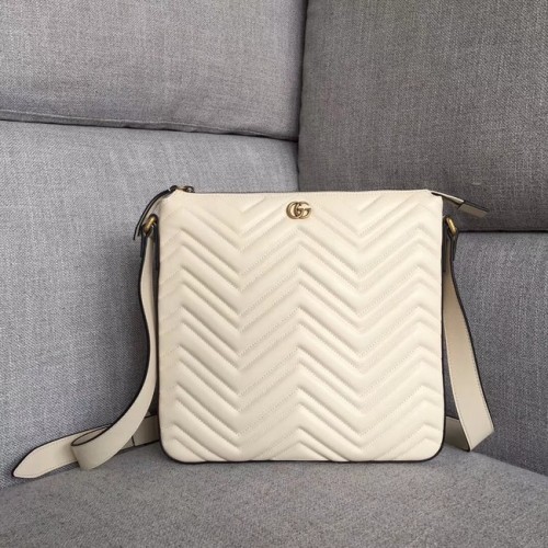 Gucci GG Marmont válltáska 523369 fehér