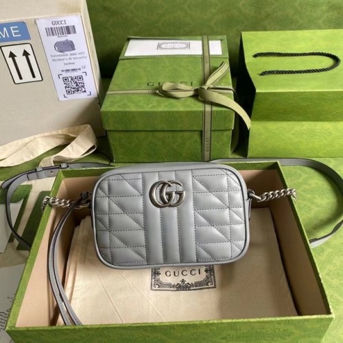 Gucci GG Marmont mini válltáska 634936 sötétszürke