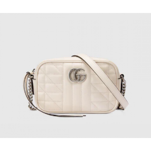 Gucci GG Marmont mini válltáska 634936 fehér
