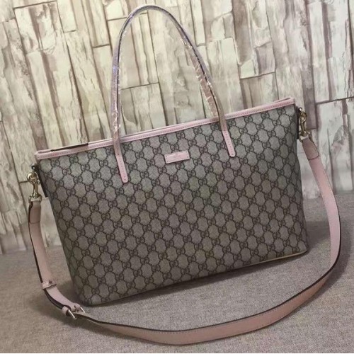 Gucci GG Supreme Vászon Táska 353440 Rózsaszín