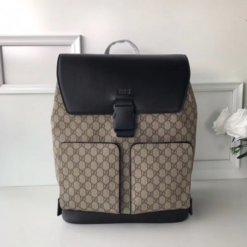 Gucci GG Supreme hátizsák 406369 fekete