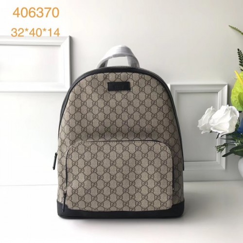 Gucci GG Supreme hátizsák 406370 Fekete