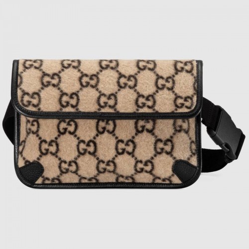 Gucci GG gyapjú övtáska 598181 fekete