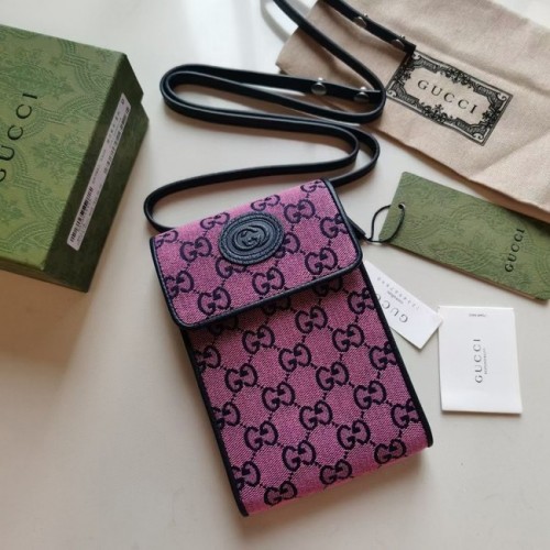 Gucci Horsebit 1955 mini táska 657582 rózsaszín