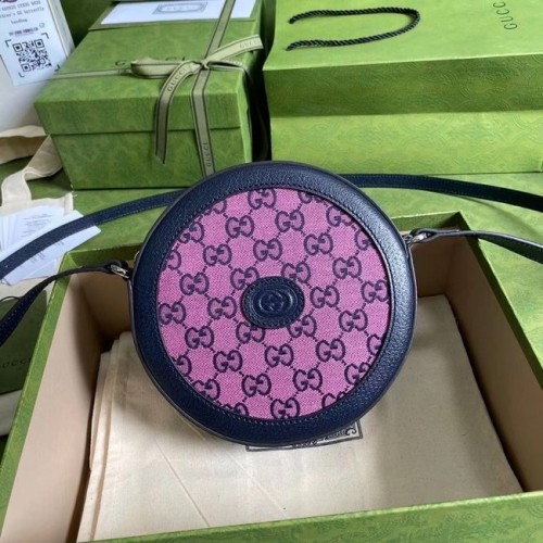 Gucci Horsebit 1955 mini táska 658825 rózsaszín