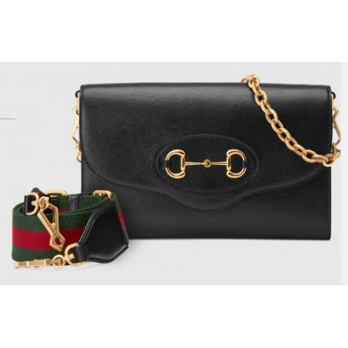 Gucci Horsebit 1955 kis táska 677286 fekete
