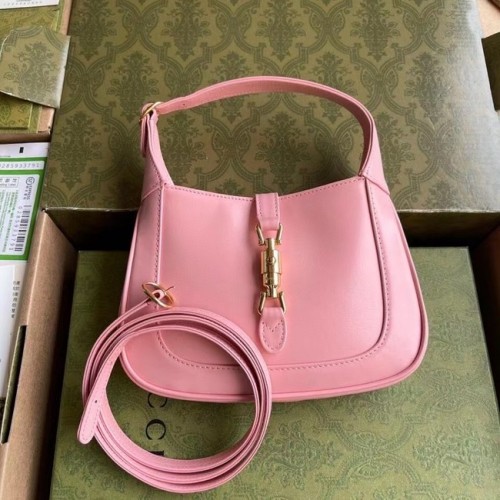 Gucci Jackie 1961 mini hobo táska 637091 Rózsaszín