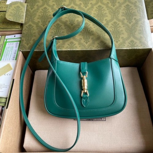 Gucci Jackie 1961 mini hobo táska 637091 zöld