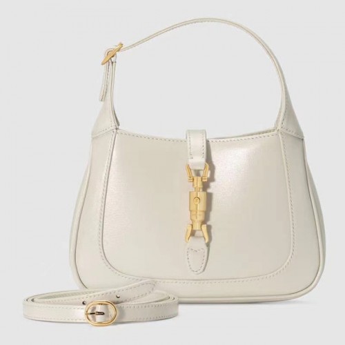 Gucci Jackie 1961 mini hobo táska 637091 fehér