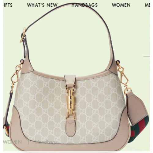 Gucci Jackie 1961 kis GG válltáska 678843 Bézs