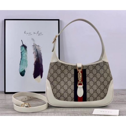 Gucci Jackie 1961 kis hobo táska 636706 fehér
