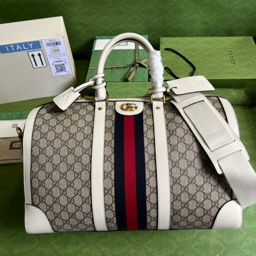 Gucci Jumbo GG nagy sporttáska 696039 fehér